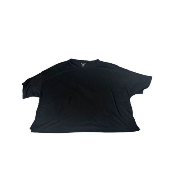 Old Navy Active Womens Black Medium T-Shirt Short Sleeve Stretch - Picture 7 of 7